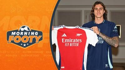 Riccardo Calafiori Gets More With Arsenal! - Morning Footy